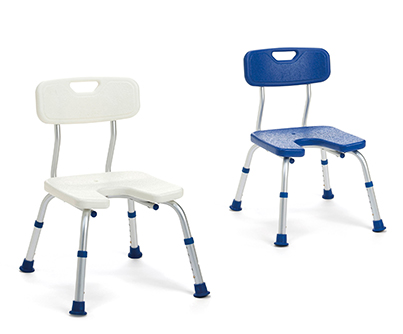 Taboret prysznicowy z wycięciem